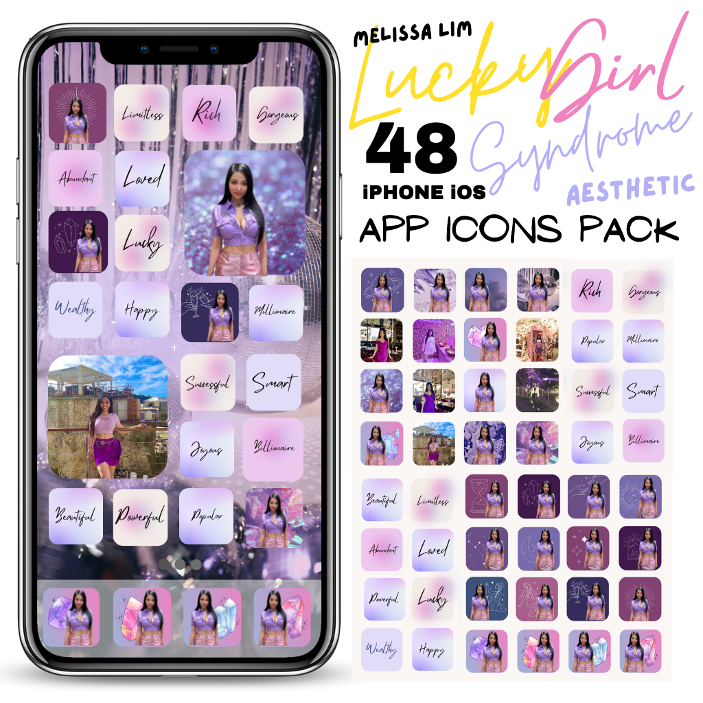 Pink Baddie Aesthetic App Icons iOS 14 - Baddie Wallpapers & Icons
