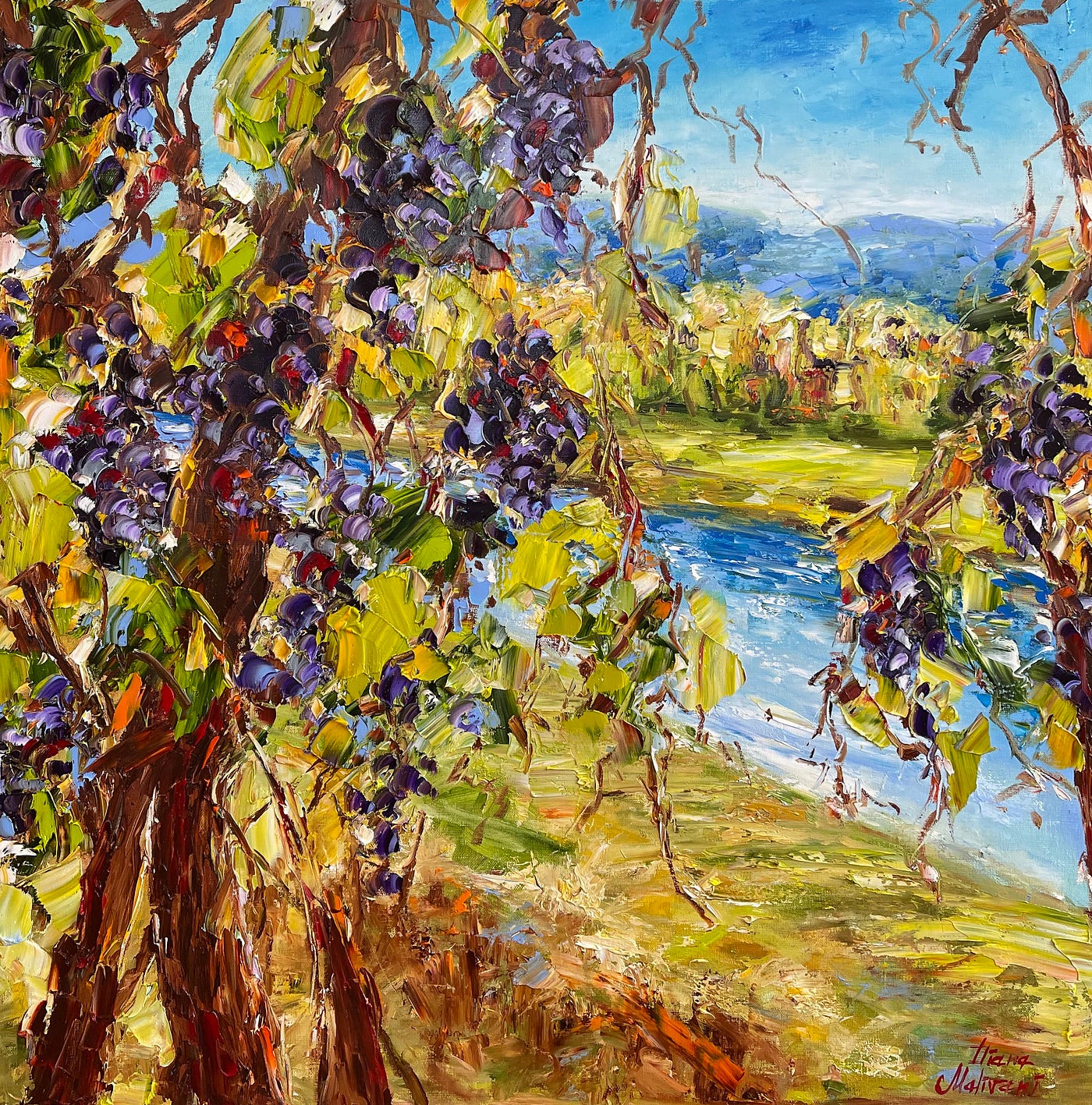 ‘August’ by Artist Diana Malivani