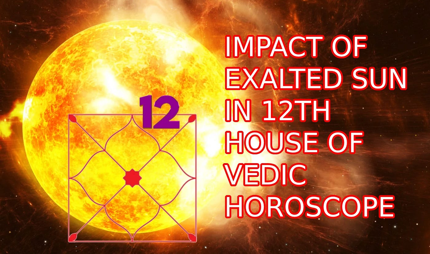 Sun in Twelfth House â€“ Effects & Influence