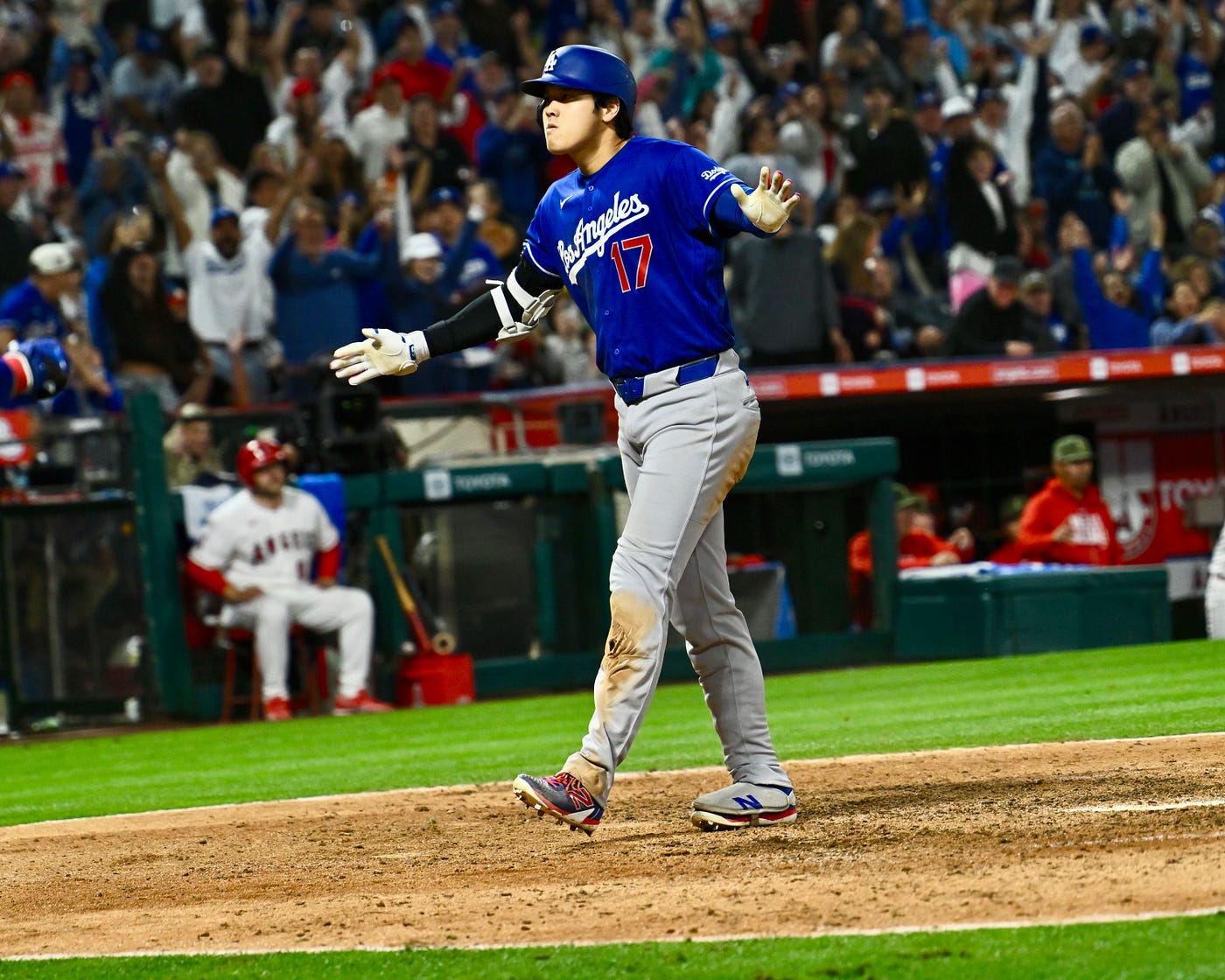 Ohtani gives the Dodgers an offensive spark; Wrobleski gives the