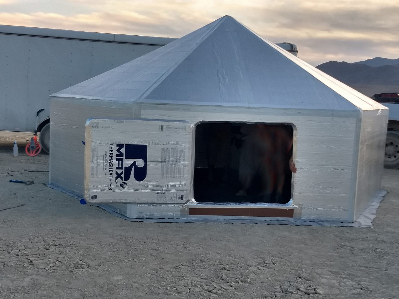 Burning Man Shade and Insulation