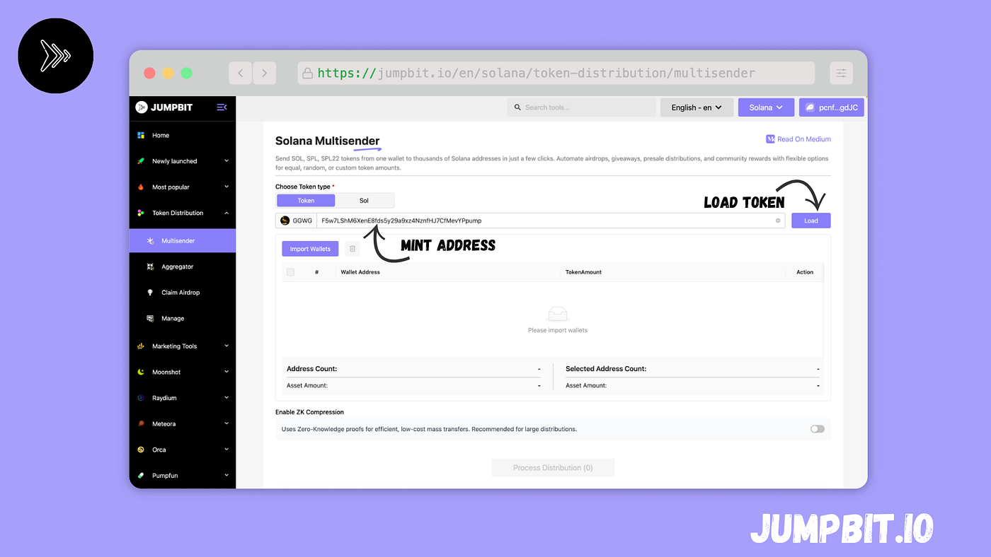 The Cheapest Way to Airdrop Tokens on Solana | by JUMPBIT | Dec, 2025 |  Medium