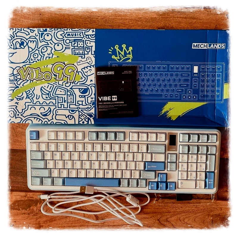 Vibe99 Mechanical Keyboard Review — A Love Letter to the 1800