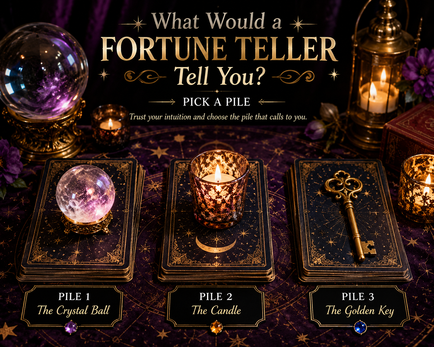 What would a Fortune Teller tell you?- Pick a Card.