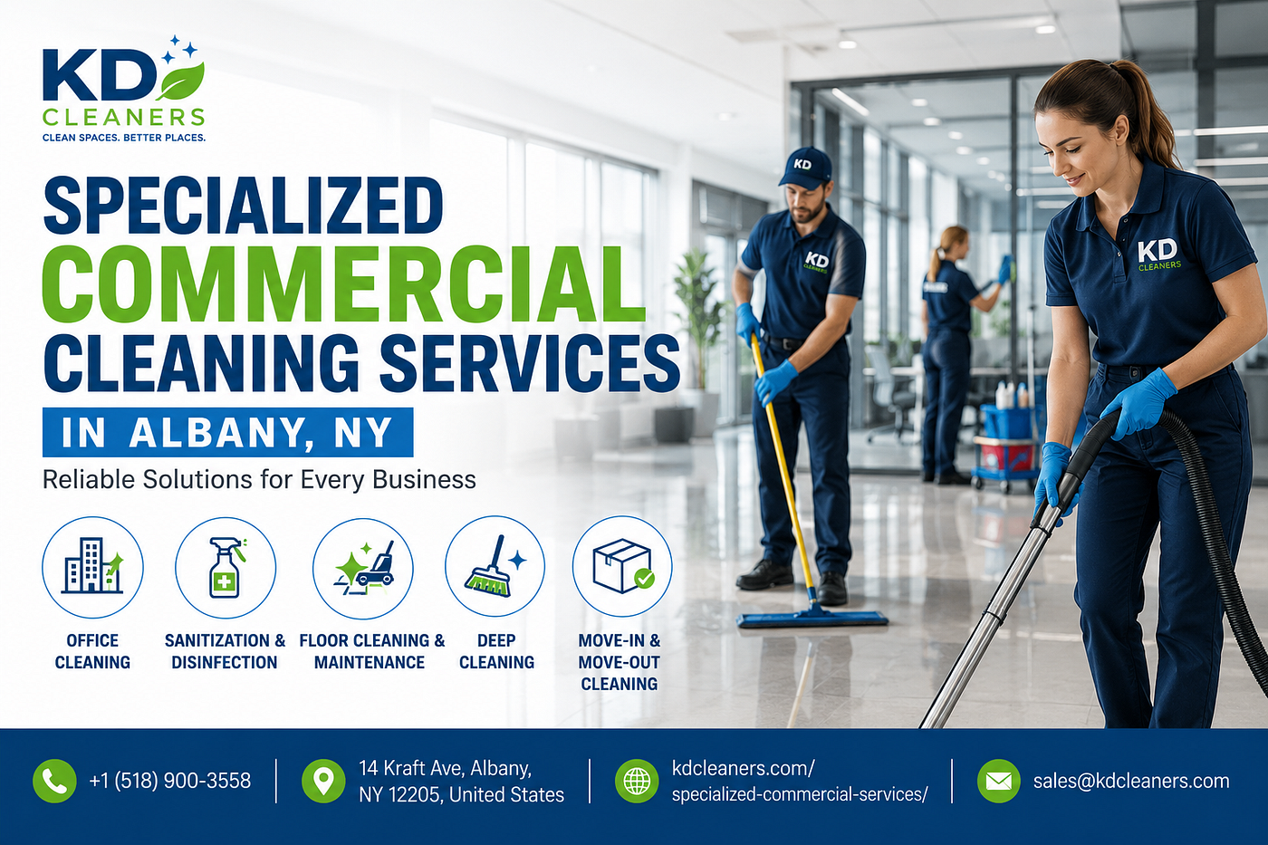 Specialized Commercial Cleaning Services in Albany, NY — Reliable Solutions for Every Business