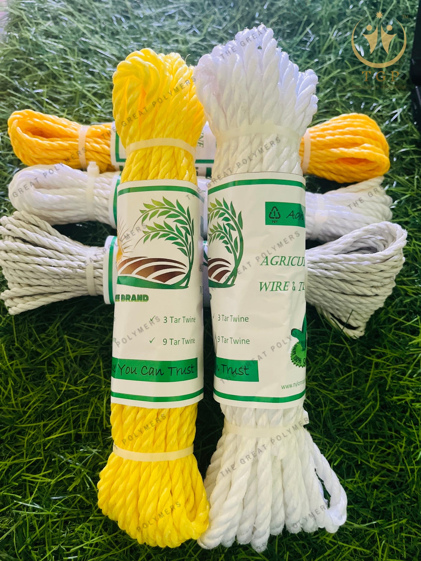 10m Everlasto 6mm Coloured Polypropylene Rope Hanks-THE GREAT POLYMERS/INDIA