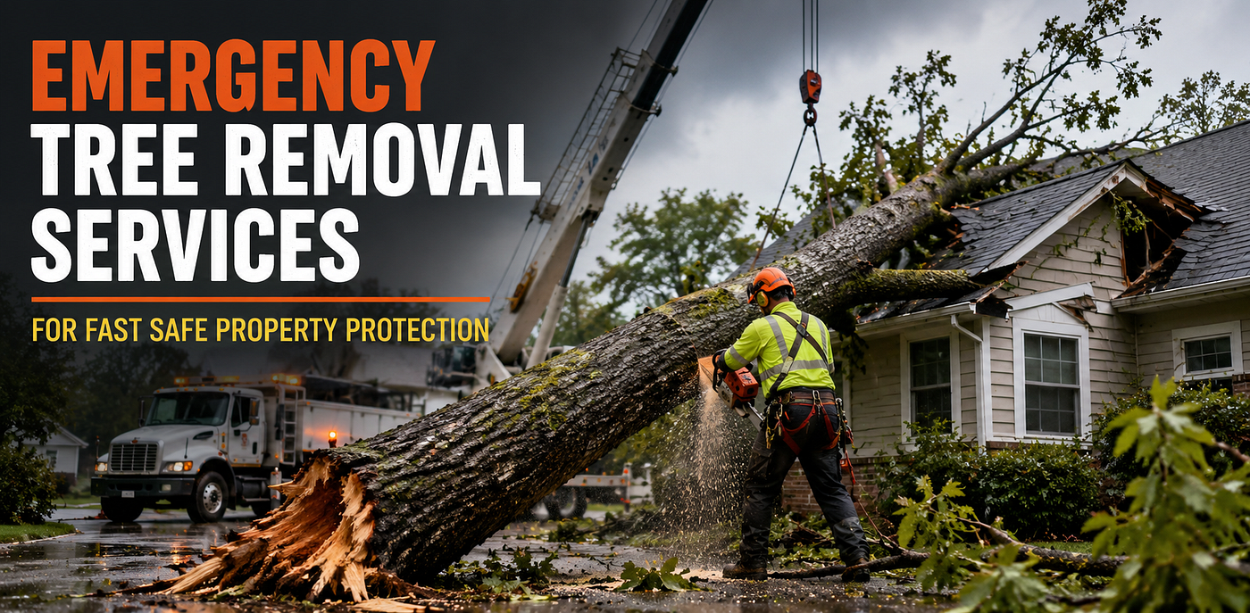 Emergency Tree Removal Services for Fast Safe Property Protection