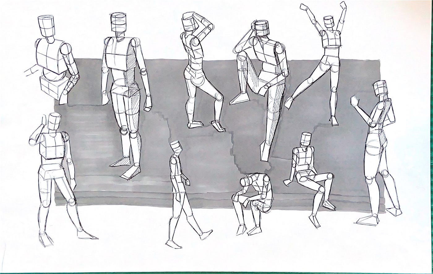 The Human Form. Abstracted | by Chelsea Tang | Collaborative