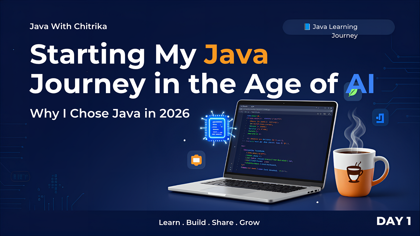 Why I Chose Java in 2026: Starting My Journey in the Age of AI