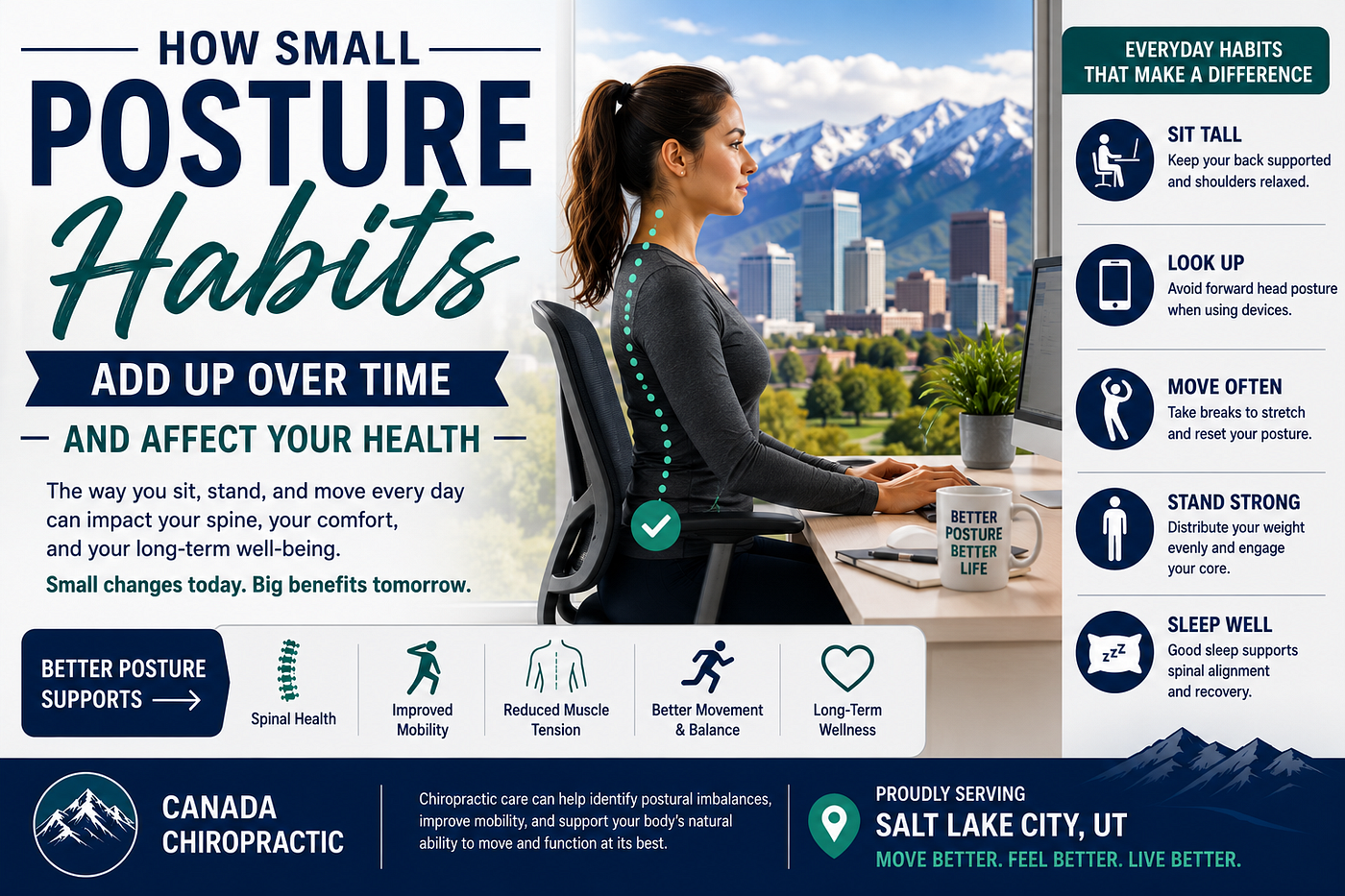 How Small Posture Habits Add Up Over Time and Affect Your Health