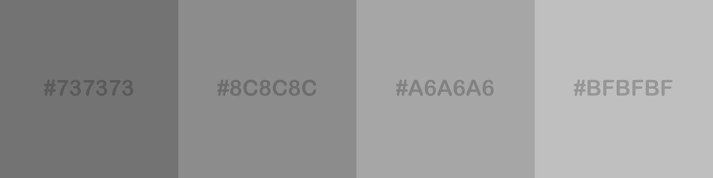 Minute Color Theory 3: Achromatic Colors | by Wesley Bevins | Medium