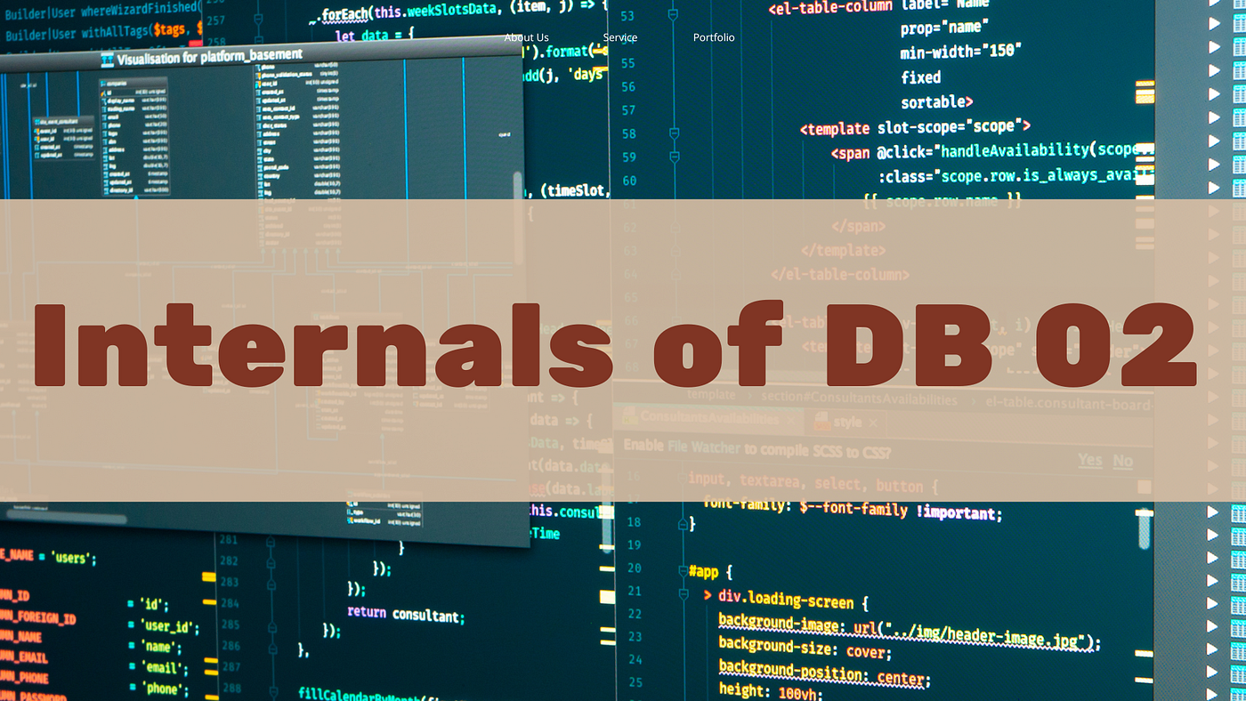 Inside a Database Server “The Lifecycle of a SQL Query”