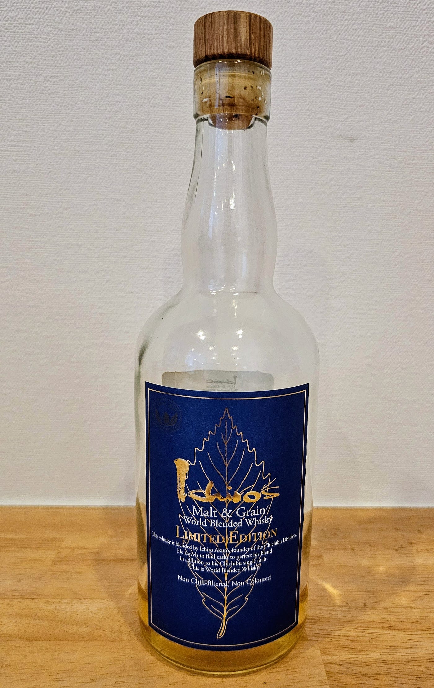 Ichiro's Malt & Grain World Blended Whisky 750ml KOMASA Malt