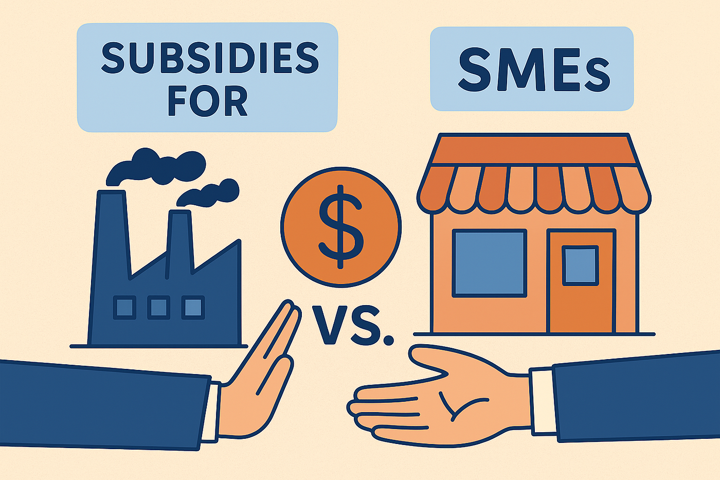 The Tug of War Over Subsidies Between Giants and Small Businesses