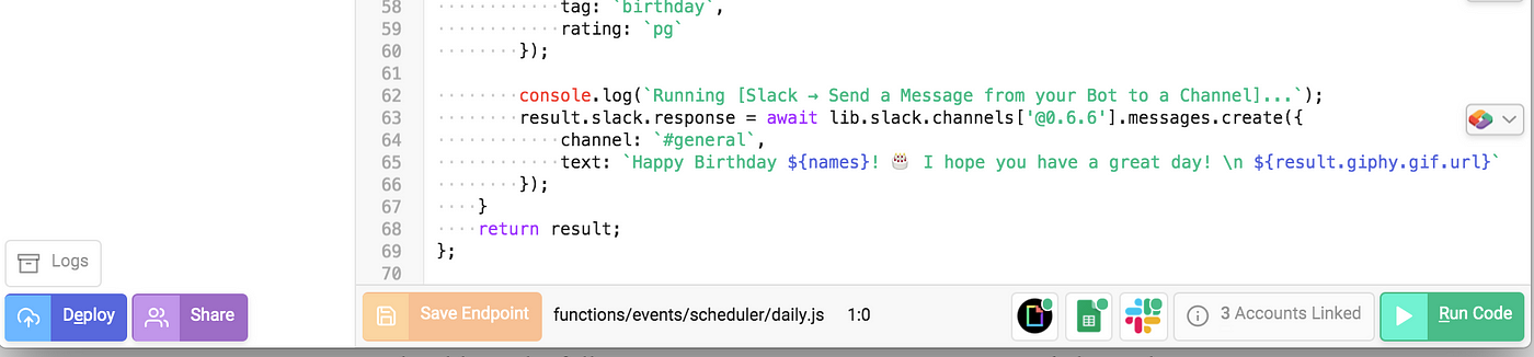 Build a Slack App to Send Automated Birthday Messages to a Channel | by  Janeth Graziani | Better Programming