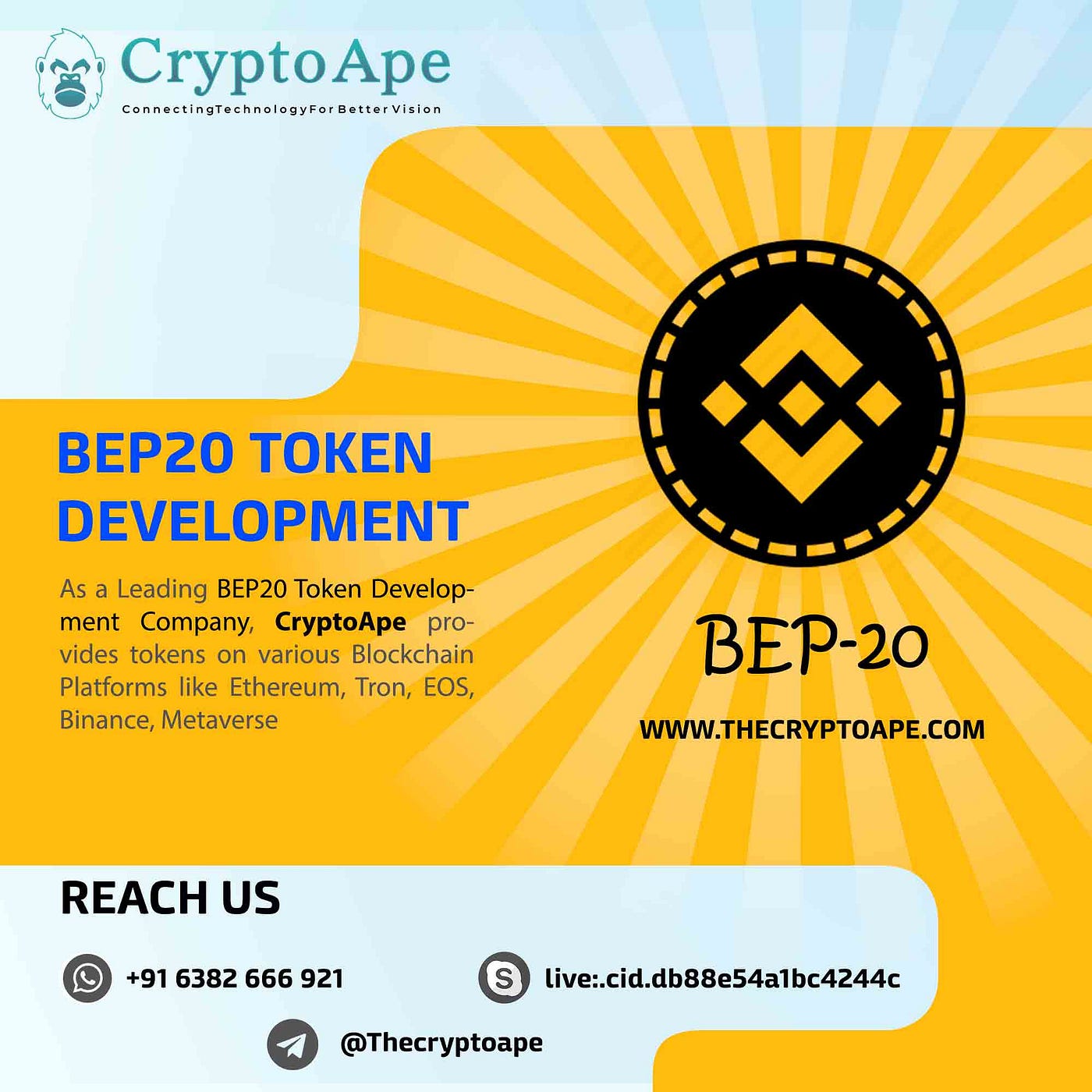 A Synopsis, We Offer BEP20 Token Development Services | by Ellyseperry |  Medium