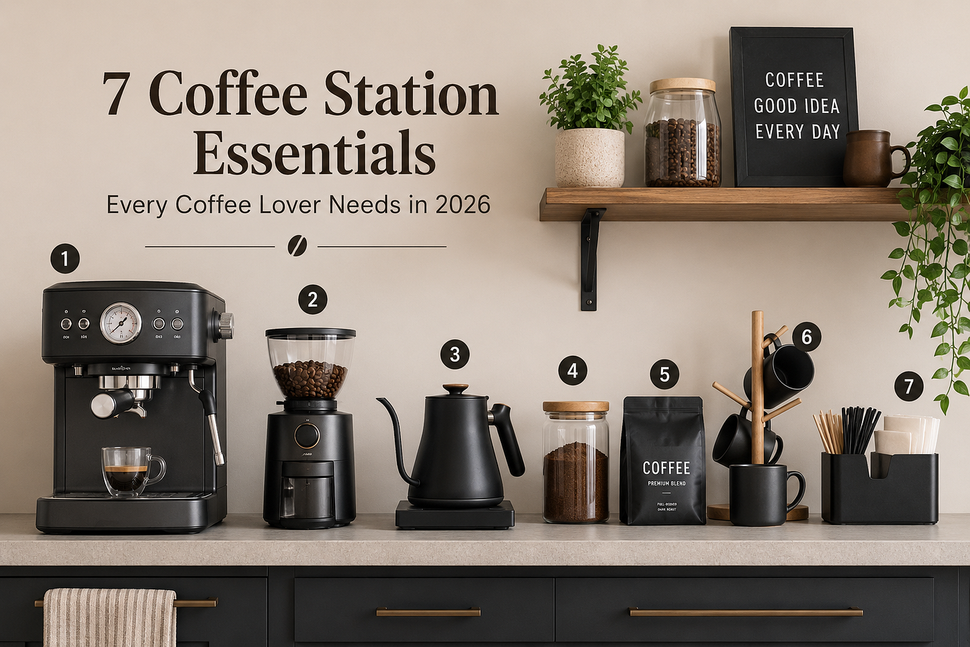 7 Coffee Station Essentials Every Coffee Lover Needs in 2026
