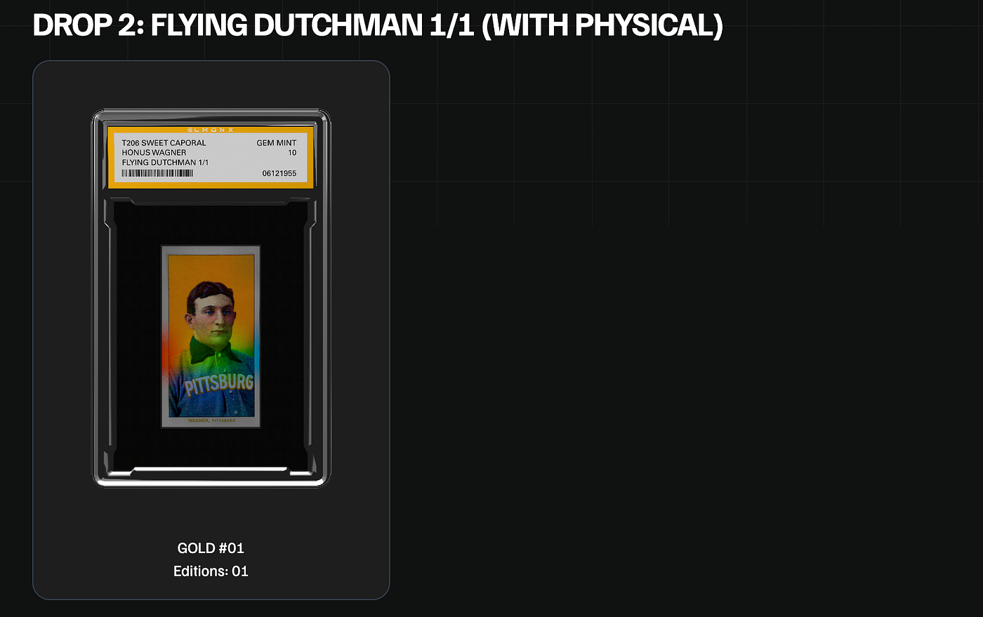 ElmonX T206 Honus Wagner. 524 digital editions, 20 holographic | by ElmonX | ElmonX | Apr, 2026 | Medium ElmonX T206 Honus Wagner. 524 digital editions, 20 holographic | by ElmonX | ElmonX | Apr, 2026 | Medium