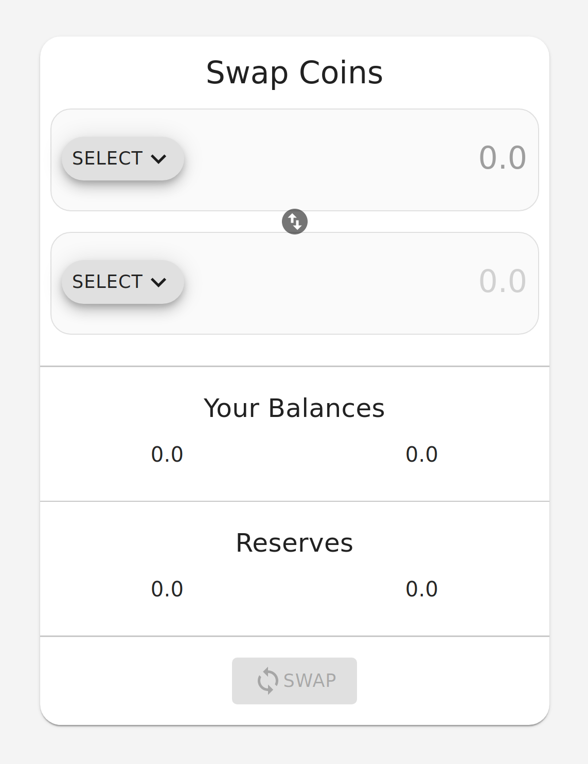 How I made a Uniswap interface from scratch | by Ben Haslam | clearmatics |  Medium