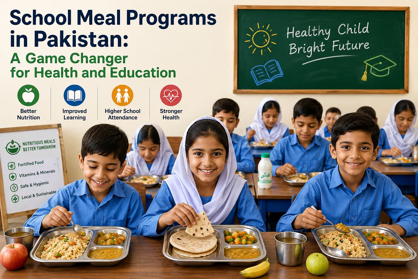 School Meal Programs in Pakistan: A Game Changer for Health and Education