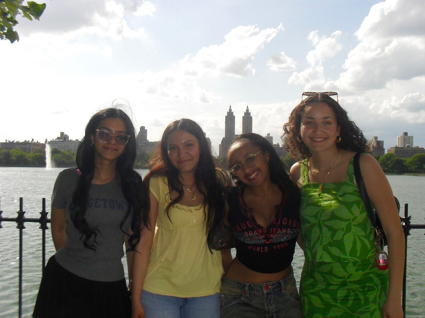 The gang (minus John) in Central Park!