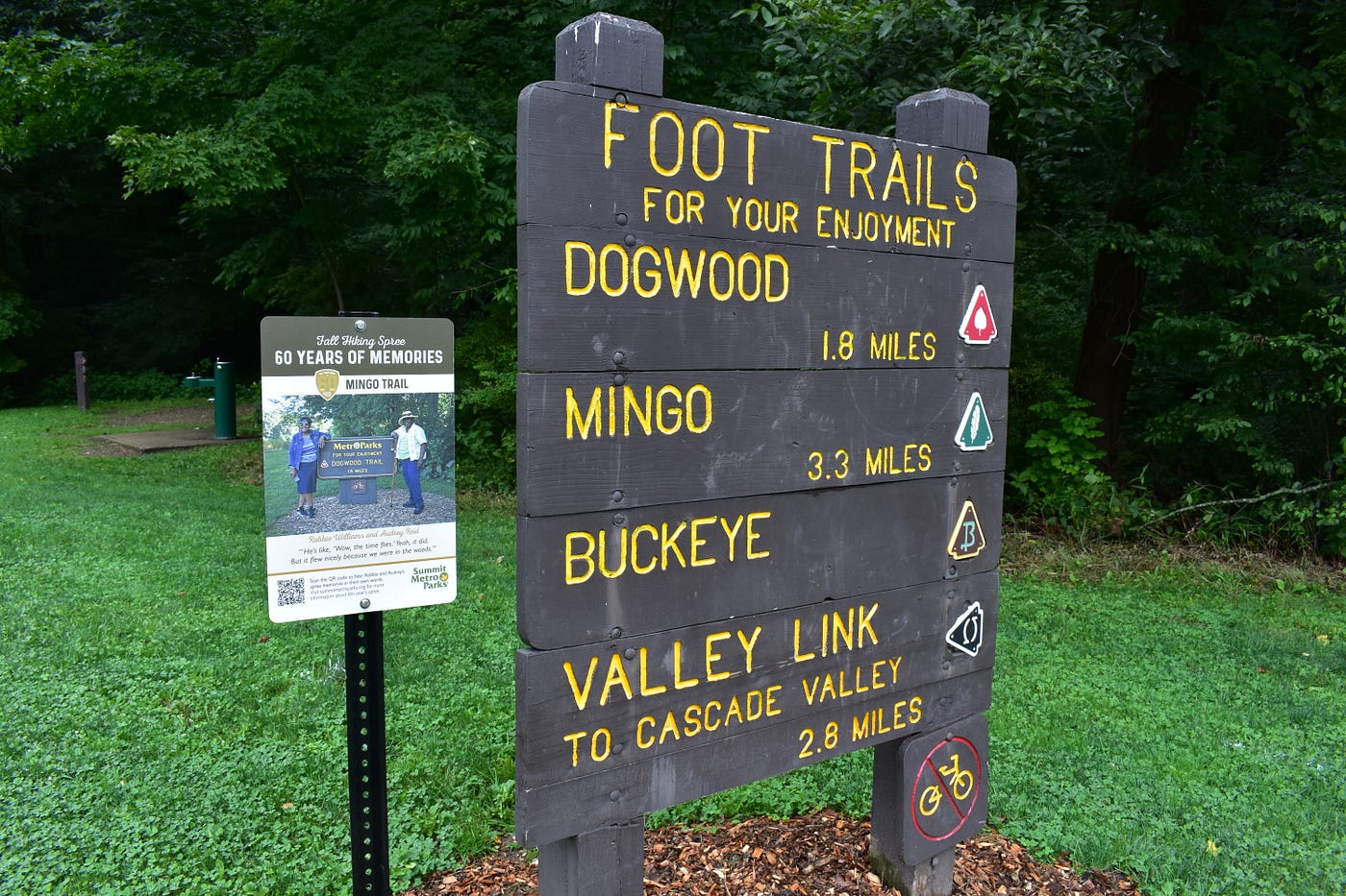 Summit Metro Parks - The 59th annual Fall Hiking Spree is here! Hike eight  designated trails to earn a reward. First-year hikers earn a hiking staff  and shield. Returning hikers earn the