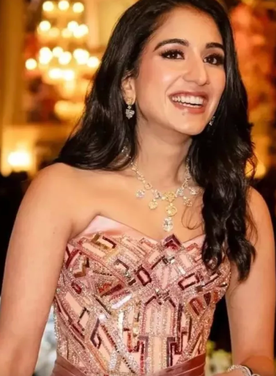 radhika merchant cocktail dress Radhika Merchant docked in Portofino wearing archival Dior for her pre-wedding celebration