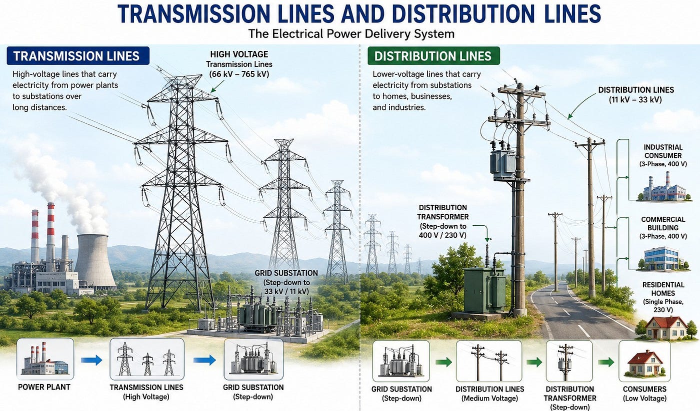 Conductors used in Electrical Transmission and Distribution Lines