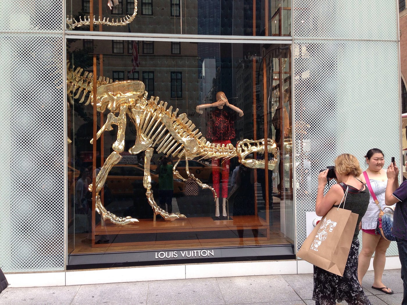 Why Louis Vuitton Always Have Bizarre Window Displays