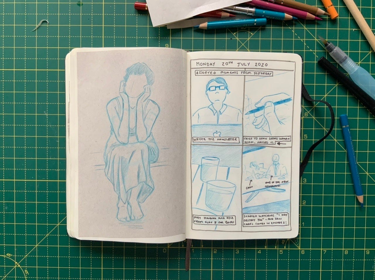 How to Use a Sketchbook to Promote Creativity, by Adam Westbrook, The  Startup