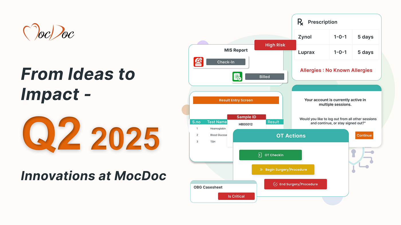 🚀 MocDoc Q2 2025 Product Update Roundup