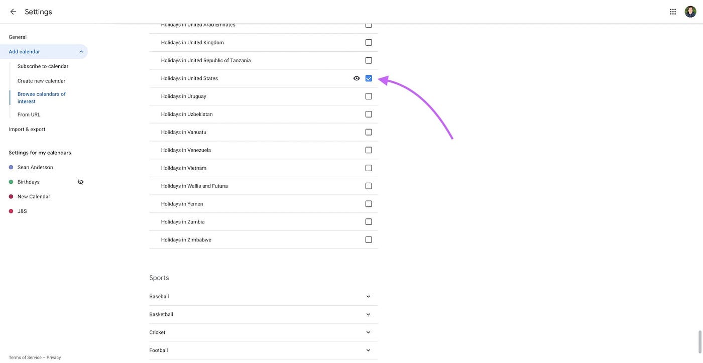Conquering Your Calendar, Part 5: Sharing, Subscriptions, and Tips | by  Sean Anderson | Medium