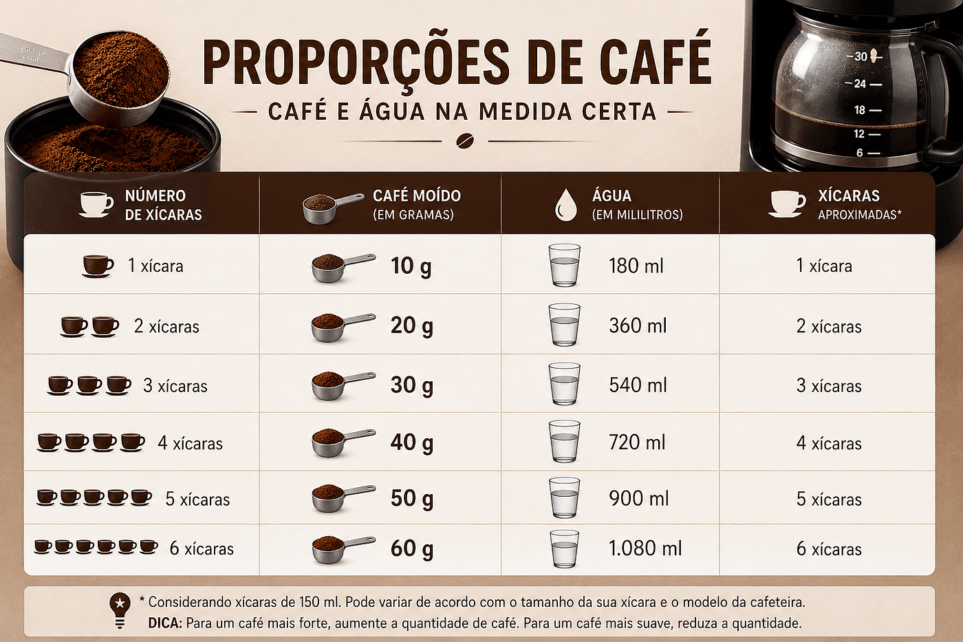 Quanto Pó de Café Usar na Cafeteira Elétrica: O Guia Que Resolve de Vez