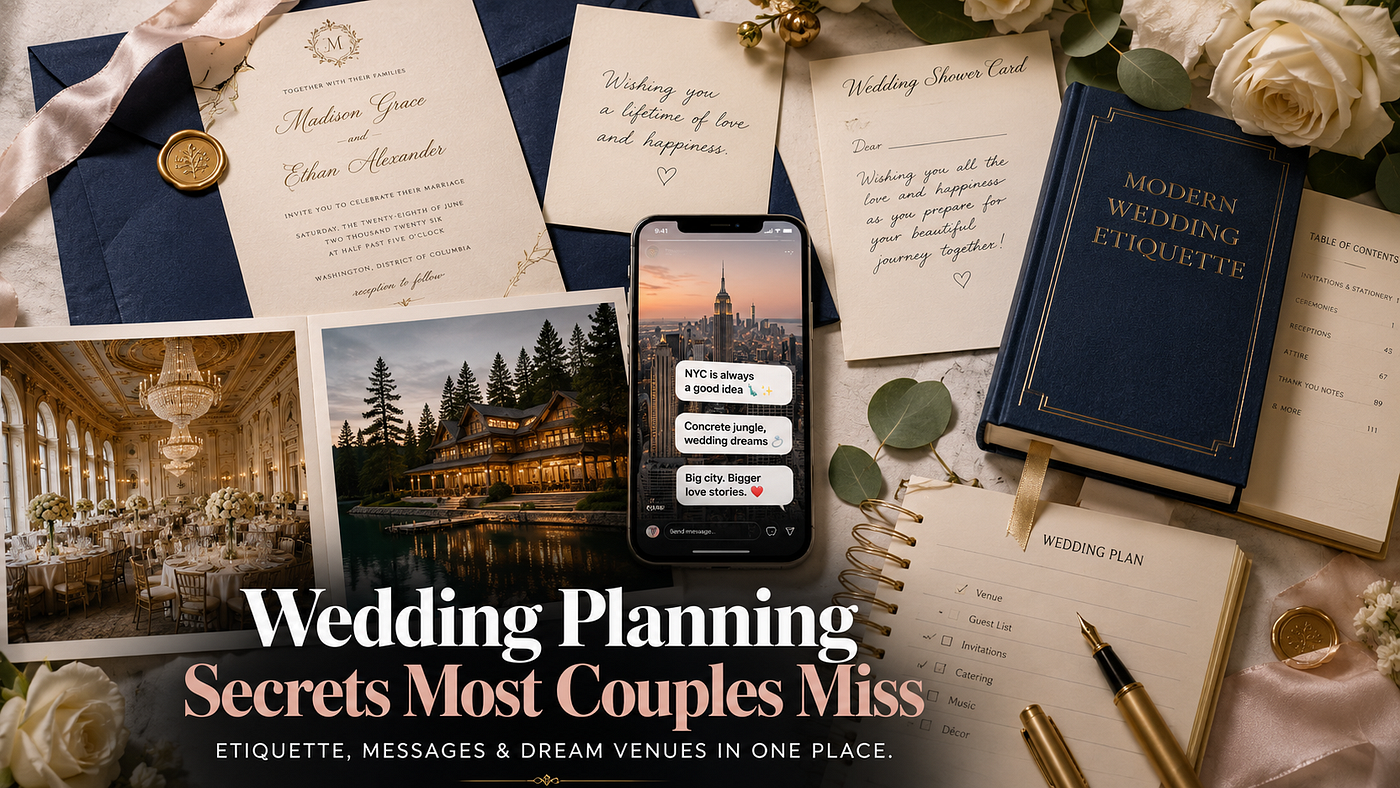 5 Helpful Resources Everyone Planning a Wedding or Special Event Should Bookmark