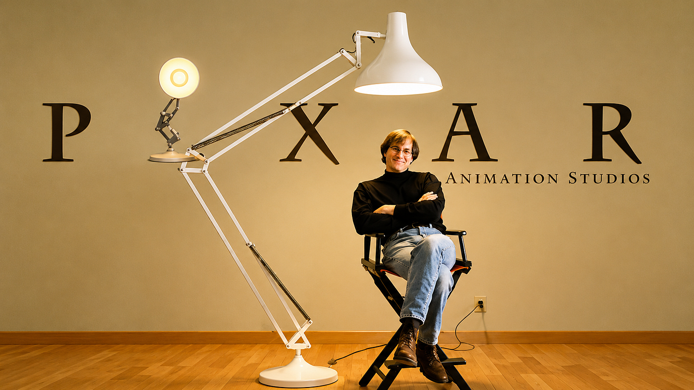 The Pixar ( Animation Studios) founded by Steve Jobs