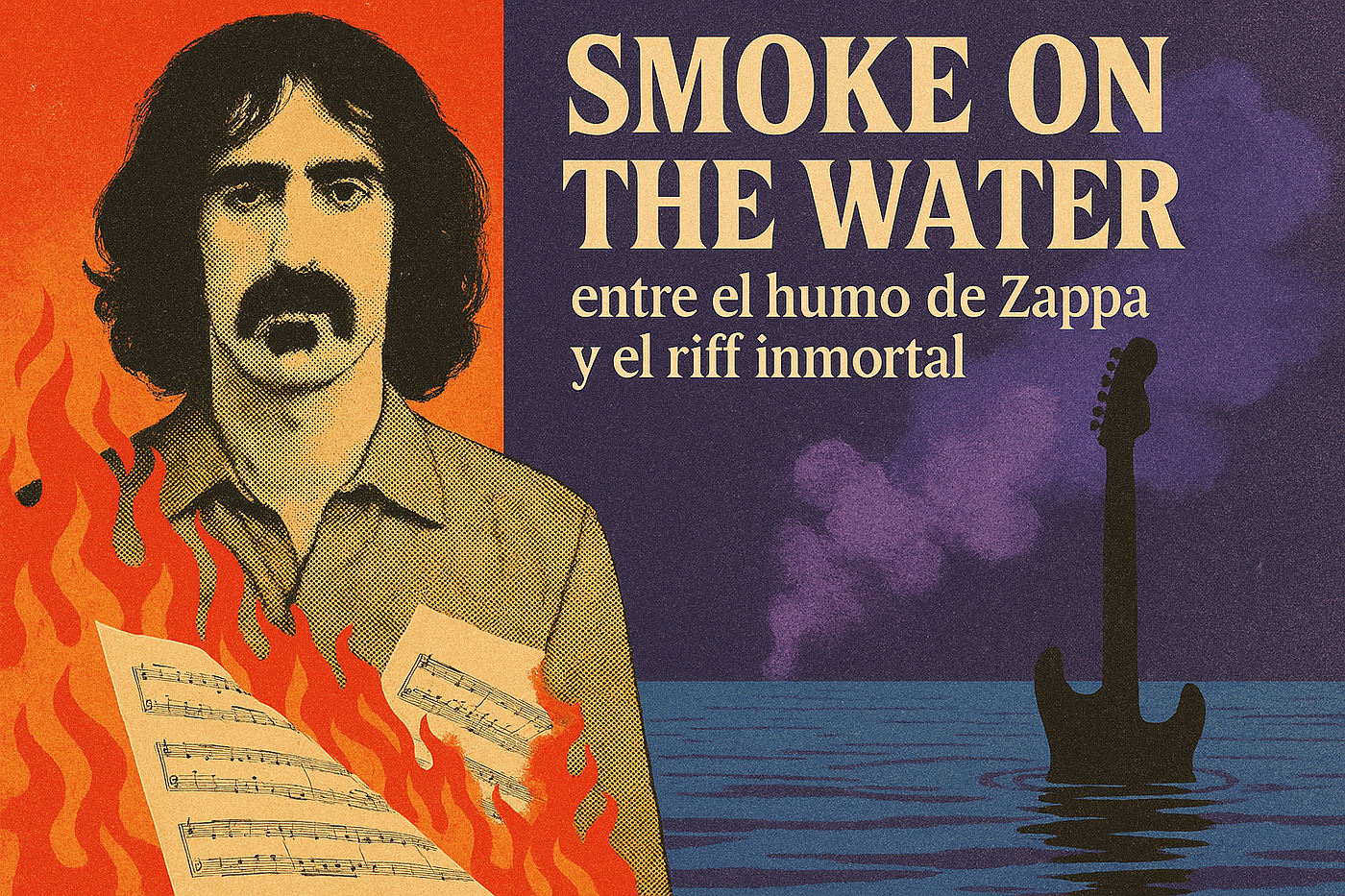Smoke on the Water: entre el humo de Zappa y el riff inmortal