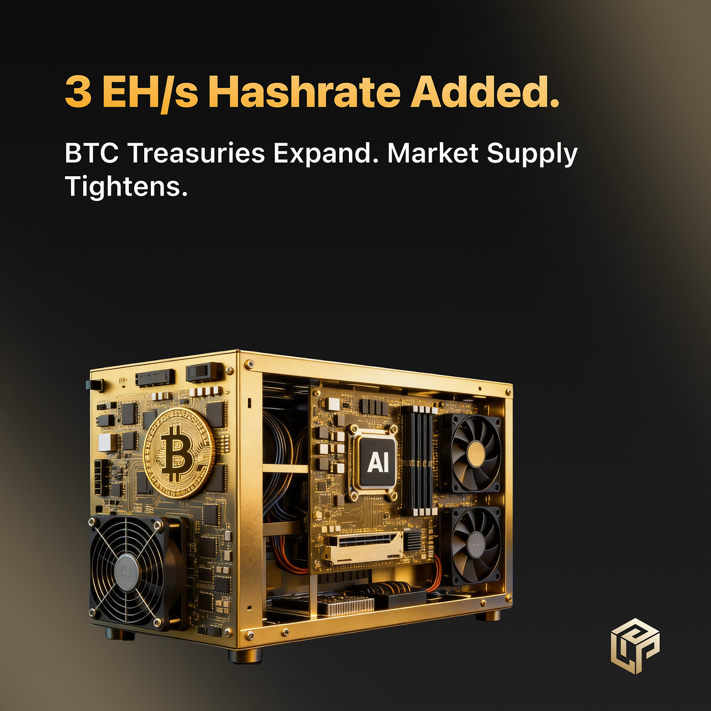 LPKWJ Insights: The Market Impact of 3 EH/s Hashrate Growth
