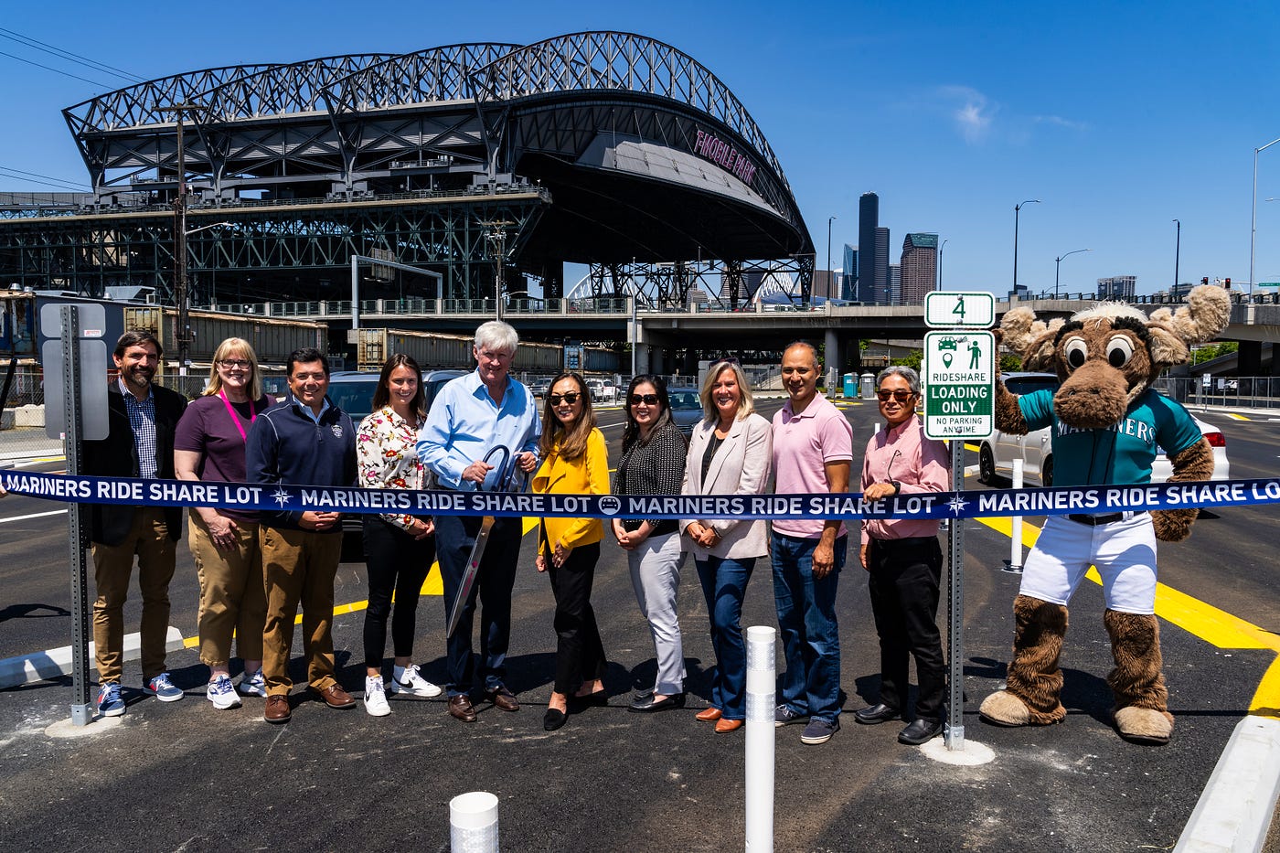 Mariners Open New App-Based Rideshare Lot Ahead of 2023 All-Star
