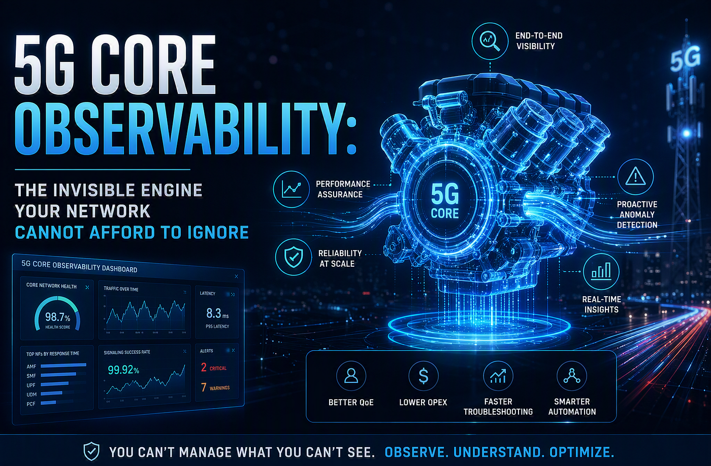 5G Core Observability: The Invisible Engine Your Network Cannot Afford to Ignore