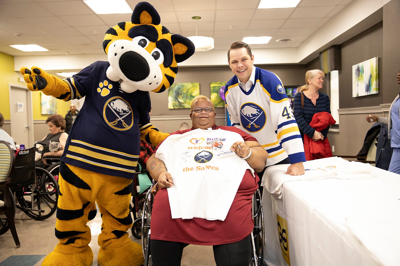 Ellicott Center Honored to Welcome Buffalo Sabres Great Martin Biron, by  Centers Health Care