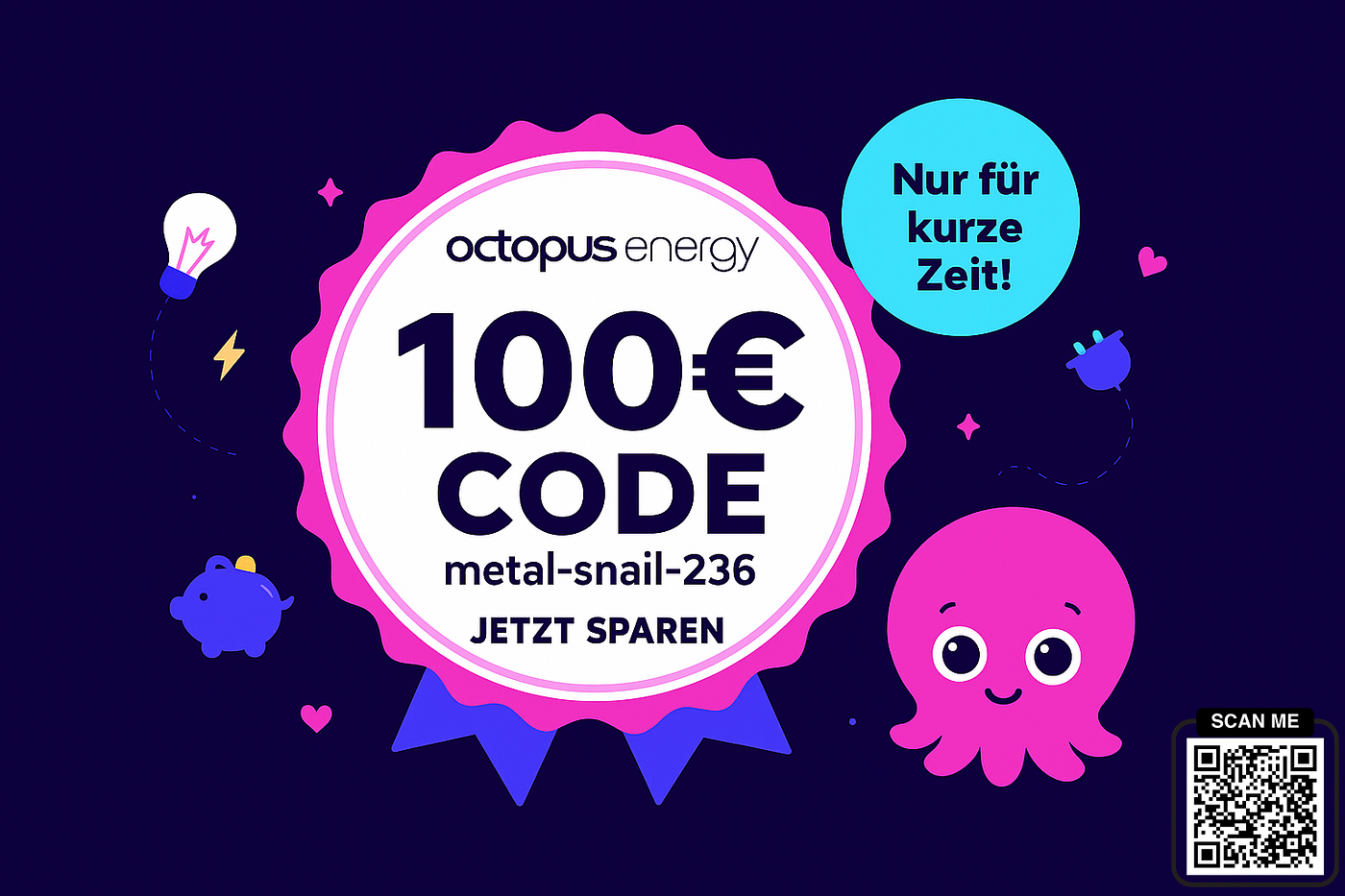 # Octopus Energy Bonus Code — Jetzt mit RabattCode anmelden und 100€ sparen meine Empfehlung…