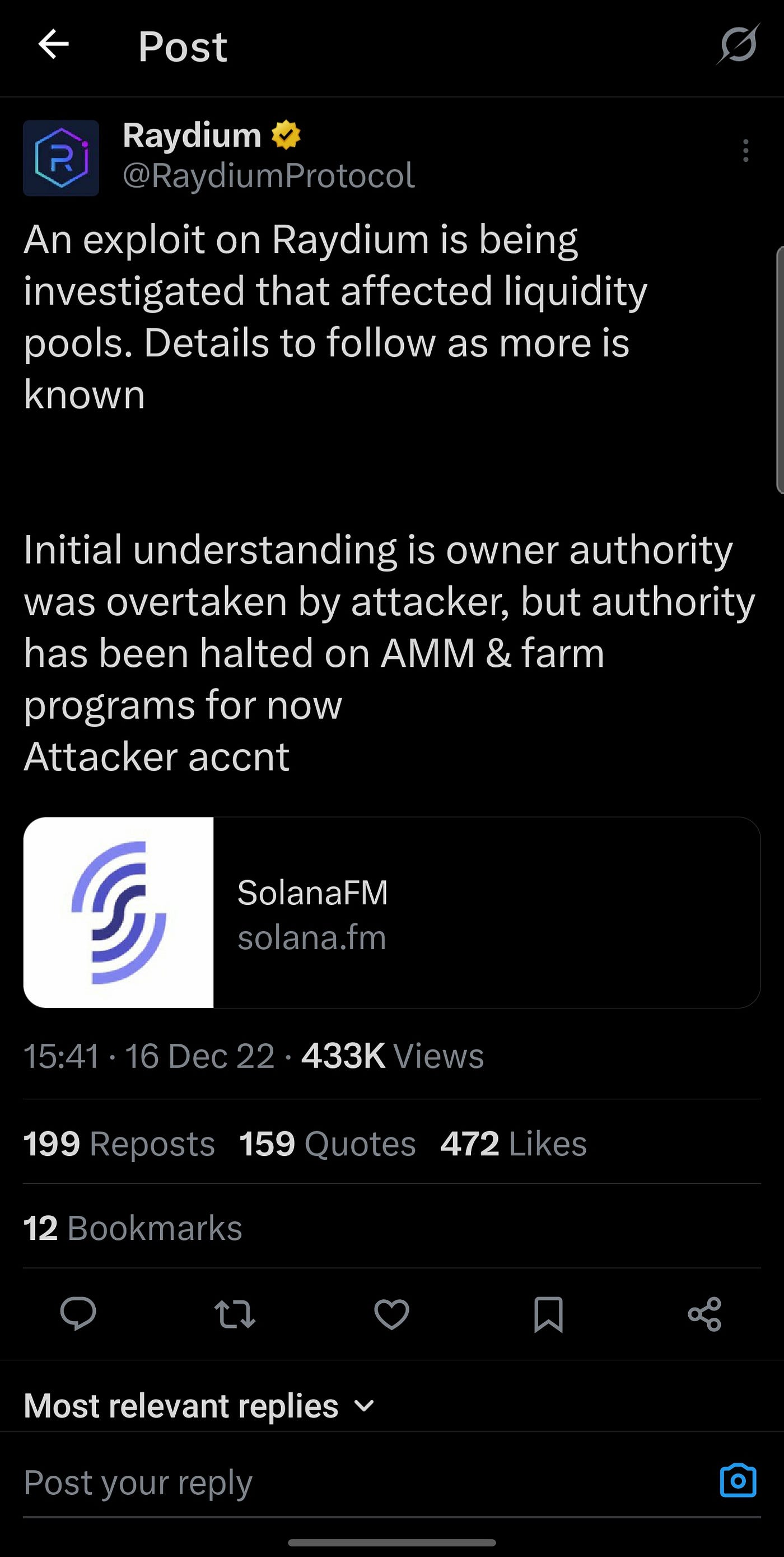 History of Solana security Incidents | by Martin Obe | Medium