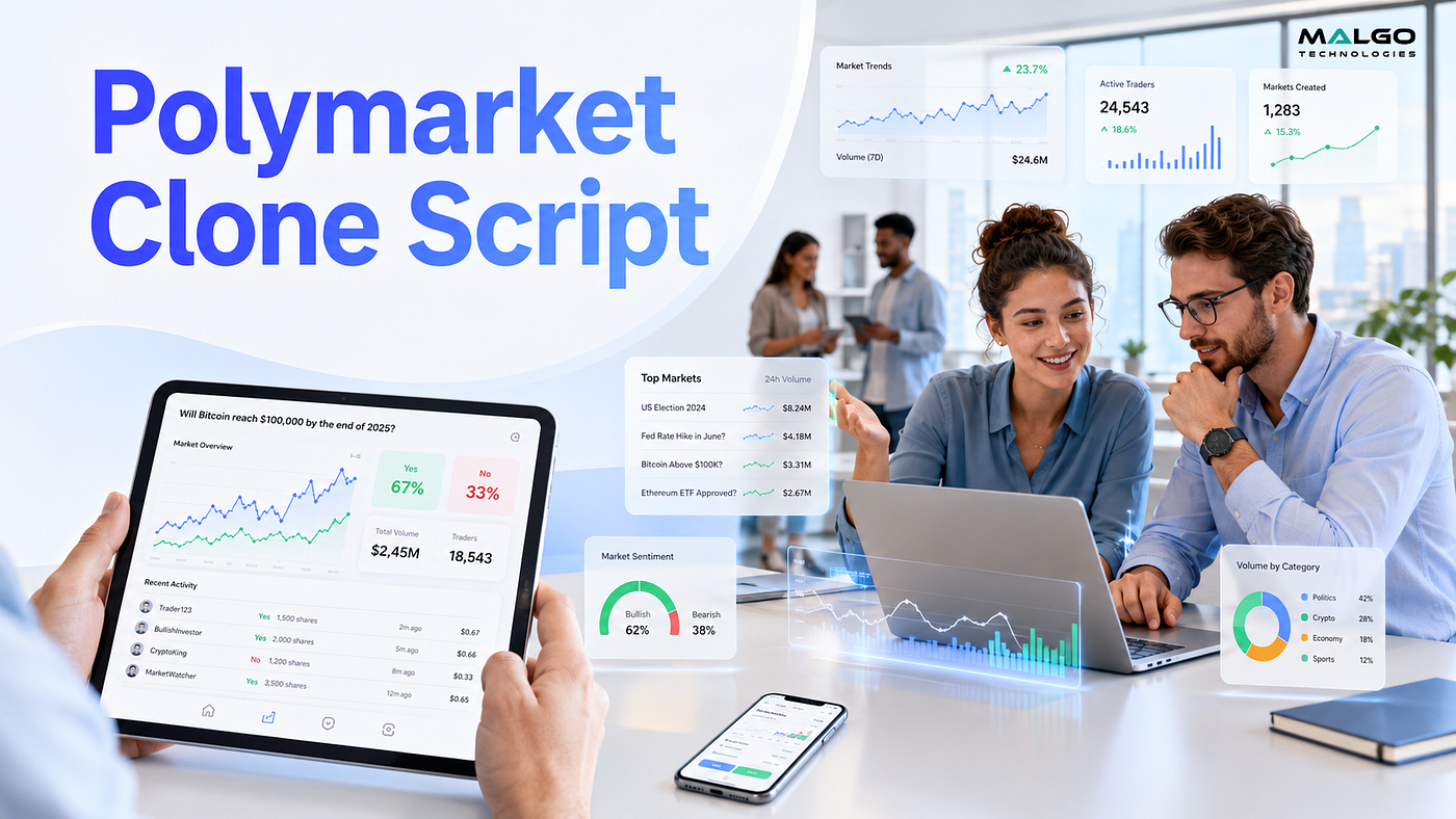 Polymarket Clone Script: The Smart Solution for Launching a Decentralized Prediction Market…