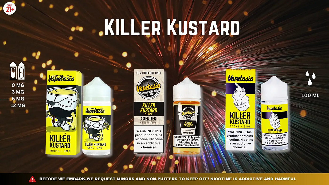 Top Killer Kustard Flavors You Can't Miss for Vaping | by Vapor Boss |  Medium
