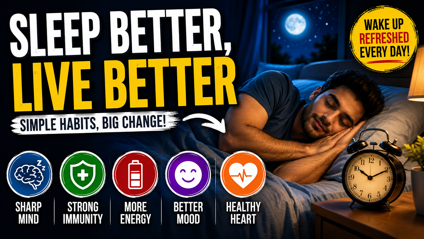 Today I want to tell you about my experience of learning the importance of sleep.
