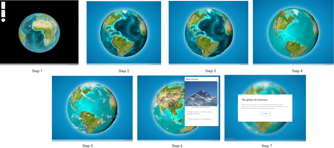 3D Interactive Globe