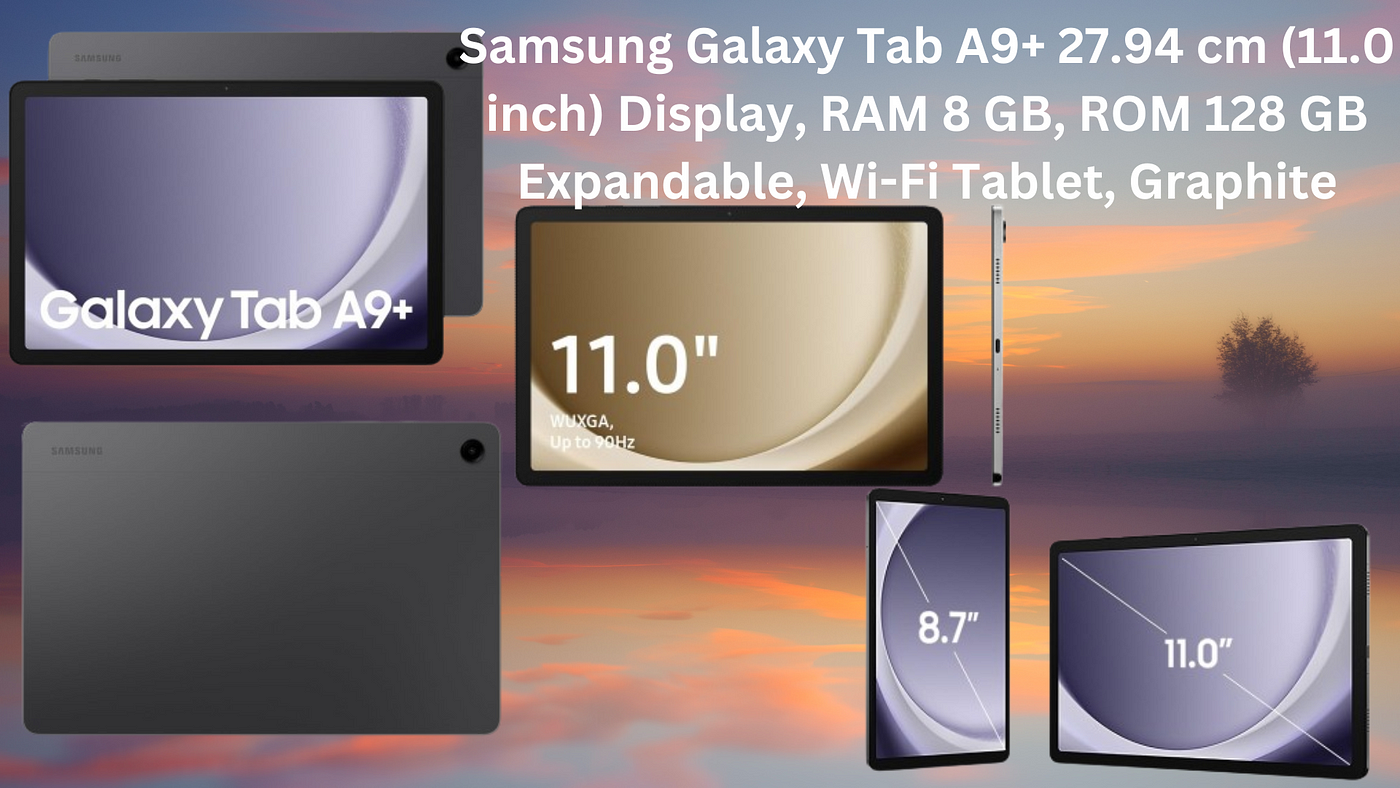 Samsung Galaxy Tab A9 128 GB Graphite
