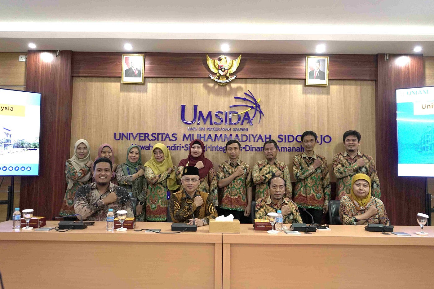 Bahas Kemitraan Akademis Program Doktor, UMAM Kunjungi Umsida