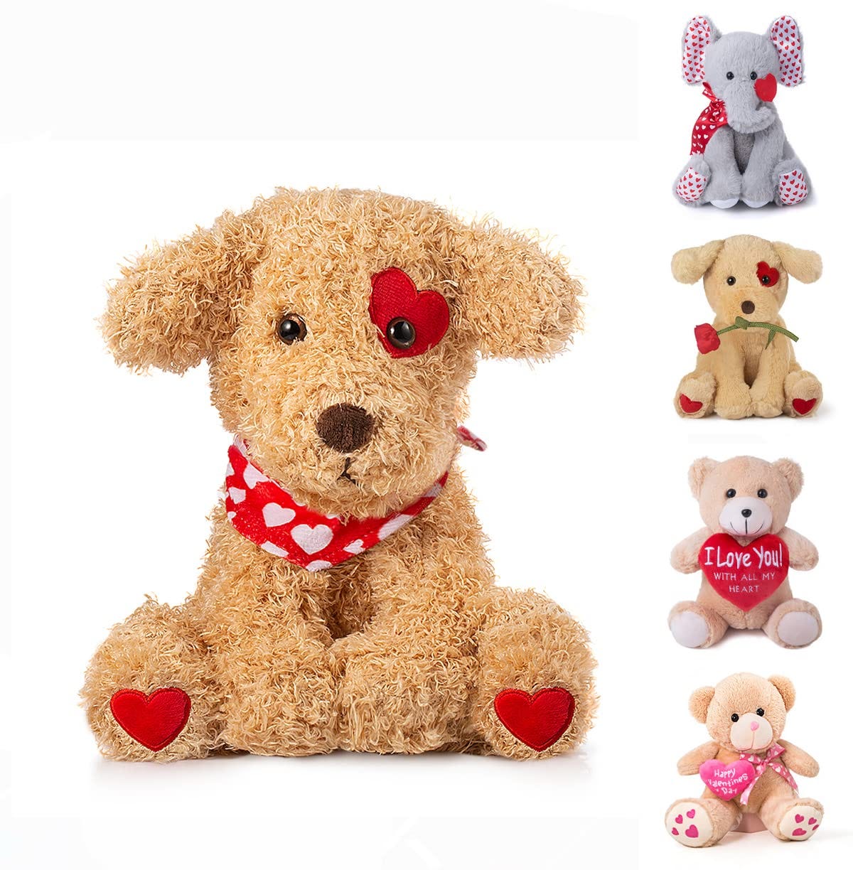 10'' Plush Teddy Bear Stuffed Animal Doll Soft Plushies Toy Valentine's Day  Gift