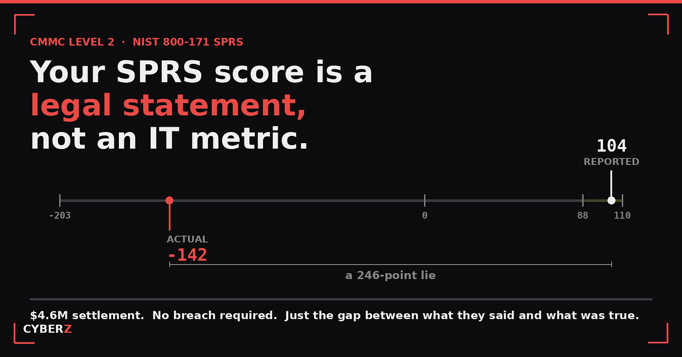 What a $4.6 Million Settlement Teaches Defense Contractors About Their SPRS